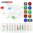 100 шт. 3 мм мигающий светодиодный светоизлучающий диод лампа RGB белый красный синий зеленый желтый 2 в 3 в цвет мерцающий мигающий индикатор