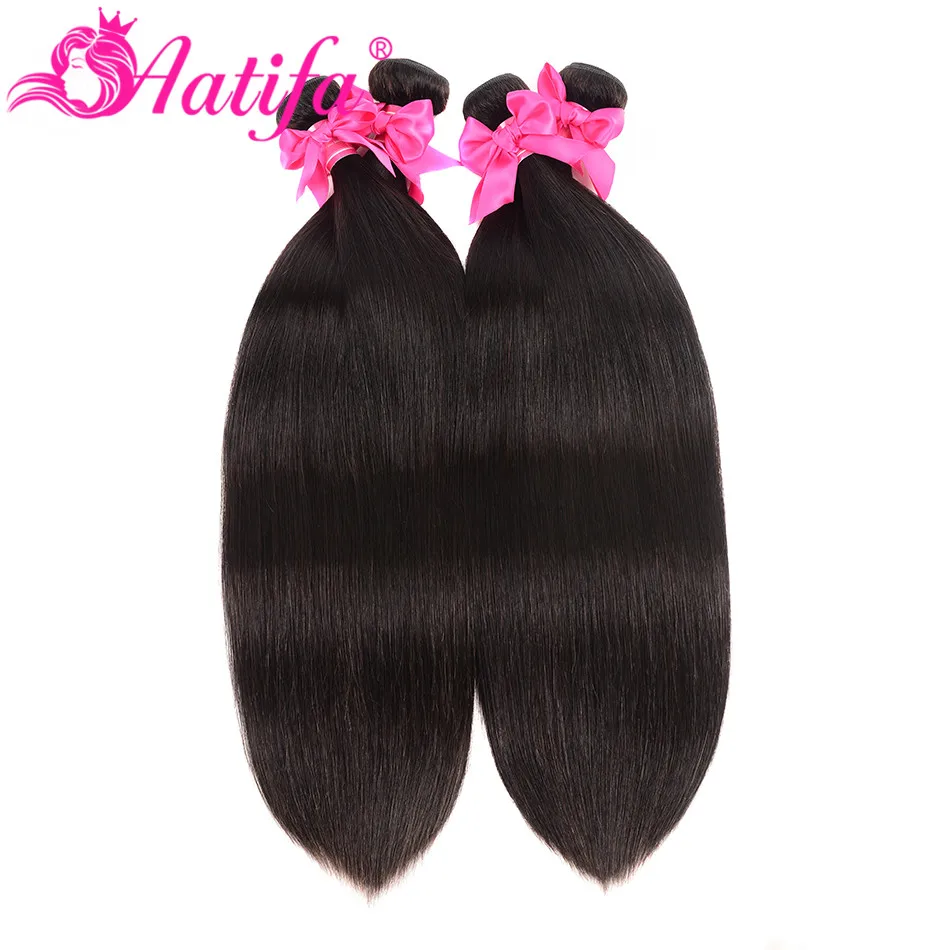 Бразильские прямые волосы пряди 1/3/4 шт. человеческие волосы пряди Волосы remy наращивание волос натуральный Цвет 8-28 дюймов вплетаемые волосы Aatifa