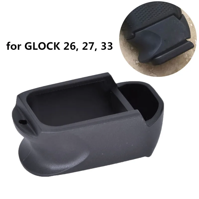 

Magazine Adapter Sleeve Grip For Glock 26 27C Use G19 G23 G32 Mag in Glock G 26 G27 G33 6 8 9 10 Rounds RDS Gen 3 GEN 4