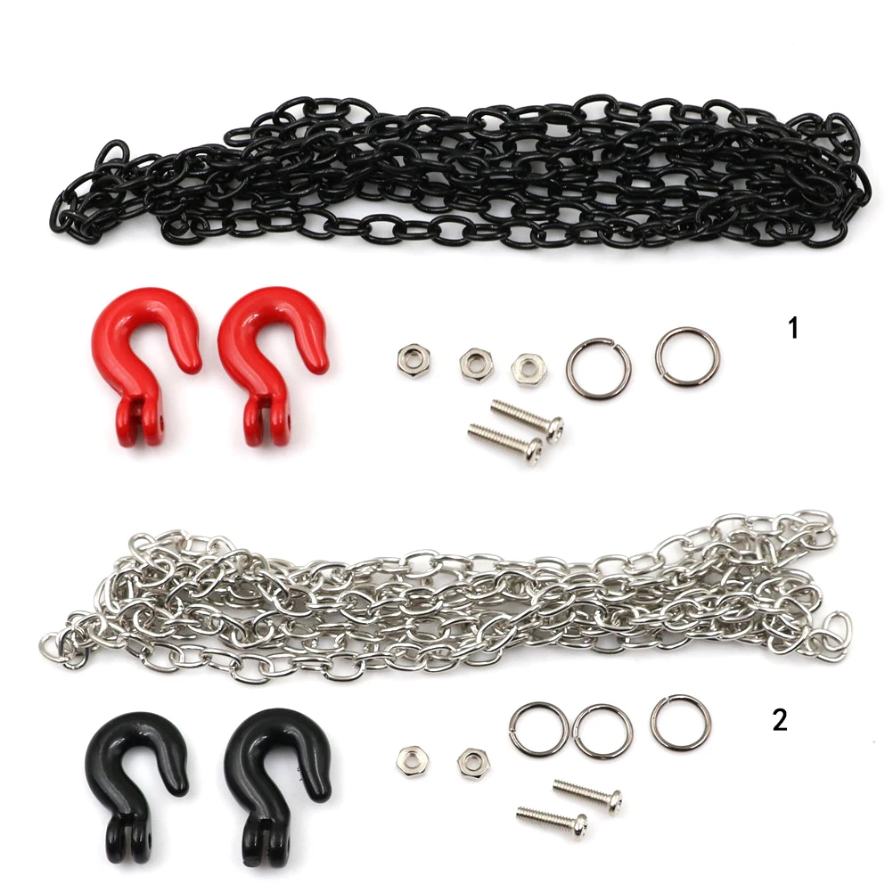 

Автомобиль на гусеничном ходу 1/10 строительный крюк буксировочная цепь