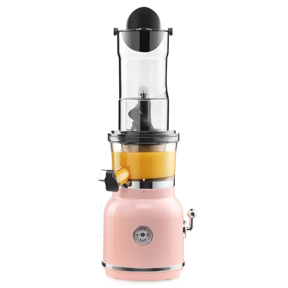 

Wide Chute Slow Juicer Screw Cold Press Juice Extractor for Nutrient Fruit & Vegetable Juicer Machine BPA FREE