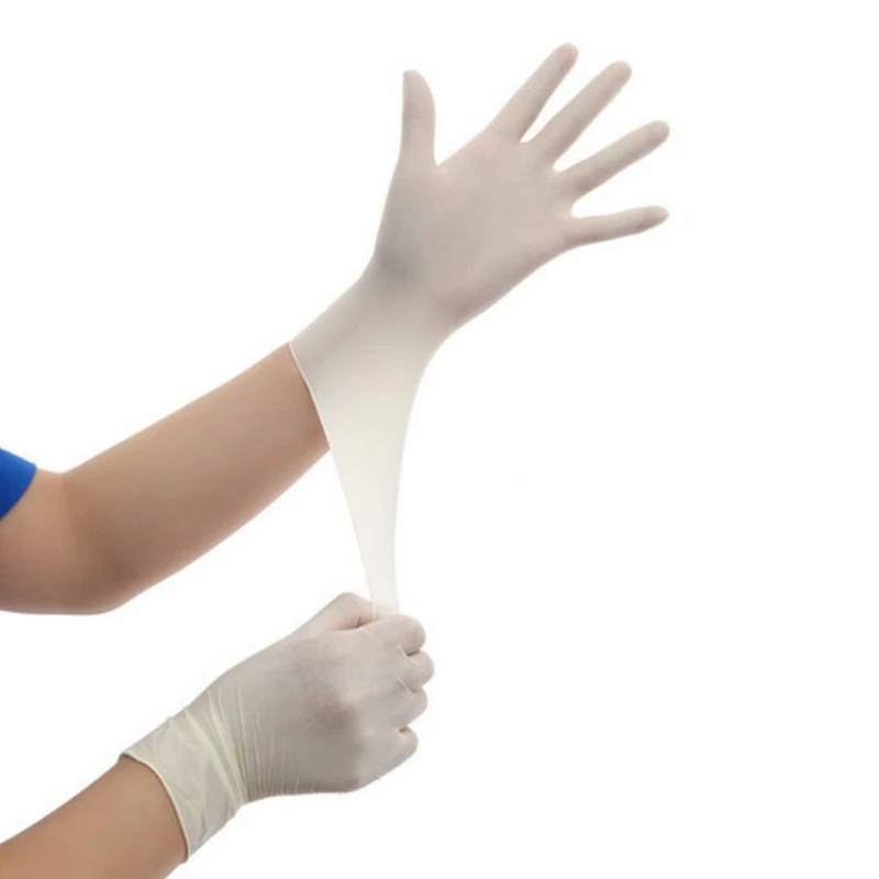 200 шт. нитриловые перчатки коробка из 100 без латекса порошка текстурированные