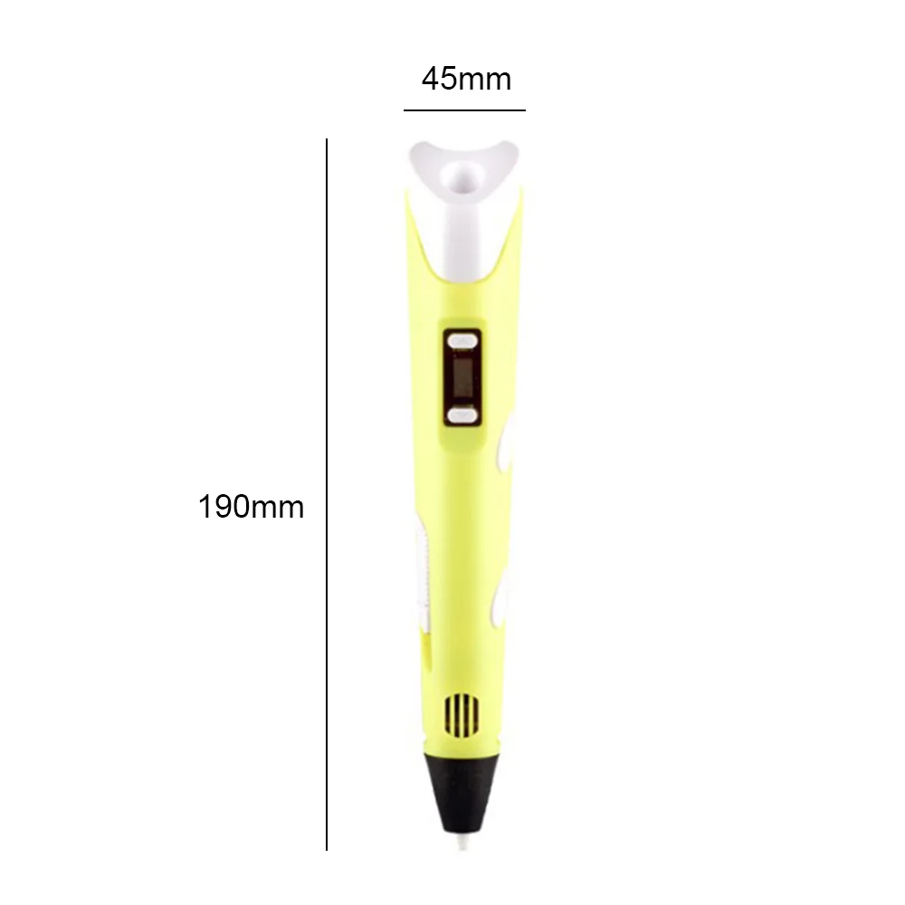 

Creative 3D Printing Pen with Safety Design And Temperature Display for Holiday Christmas Toys Gift Environmentally Friendly