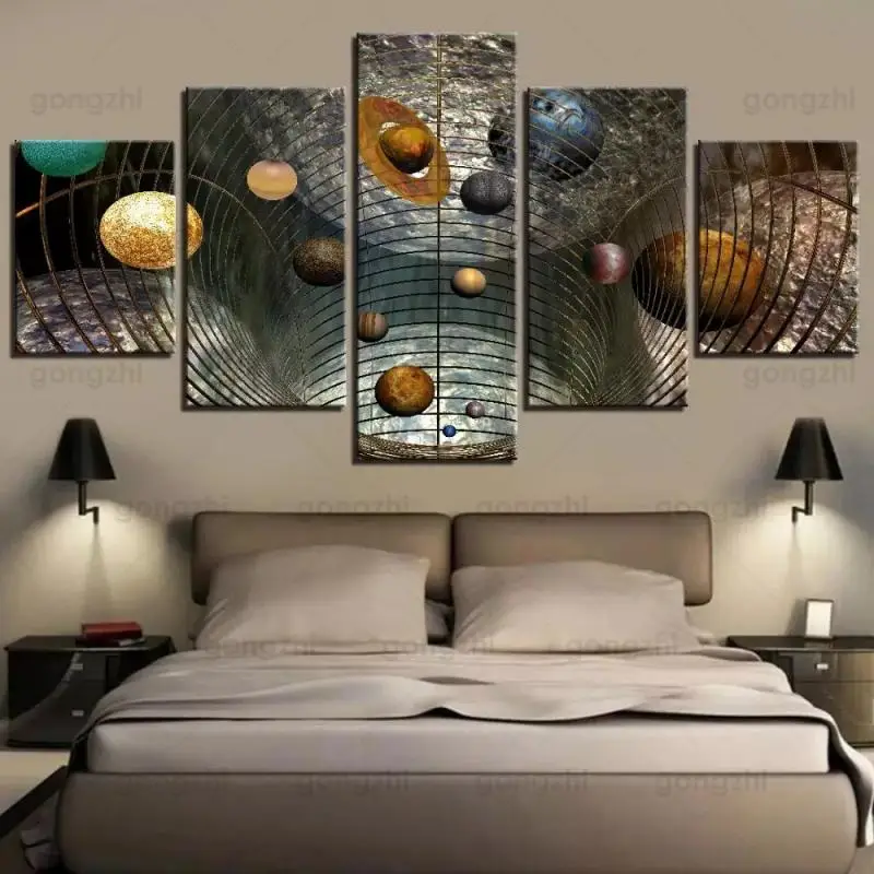 5 шт., абстрактная фотография стен