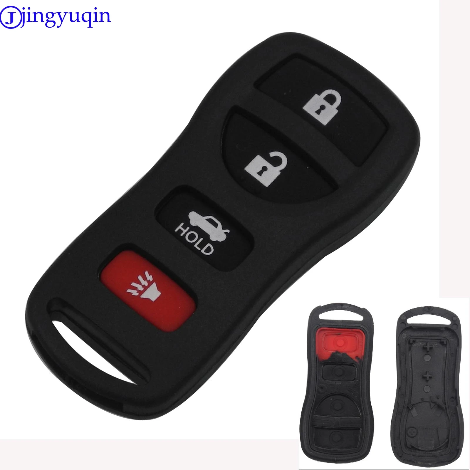 Умный пульт дистанционного управления jingyuqin для NISSAN ALTIMA MAXIMA 350Z ARMADA чехол