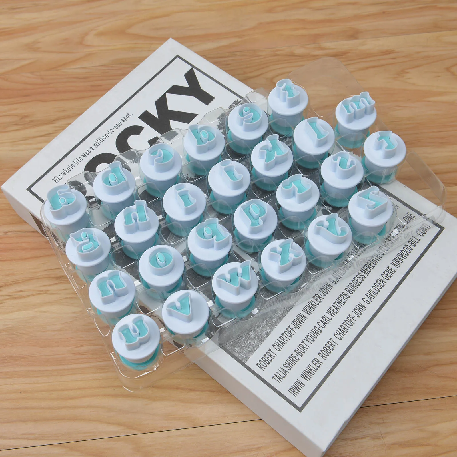 Формы для выпечки пластиковые формы день рождения мини-цифры строчные буквы