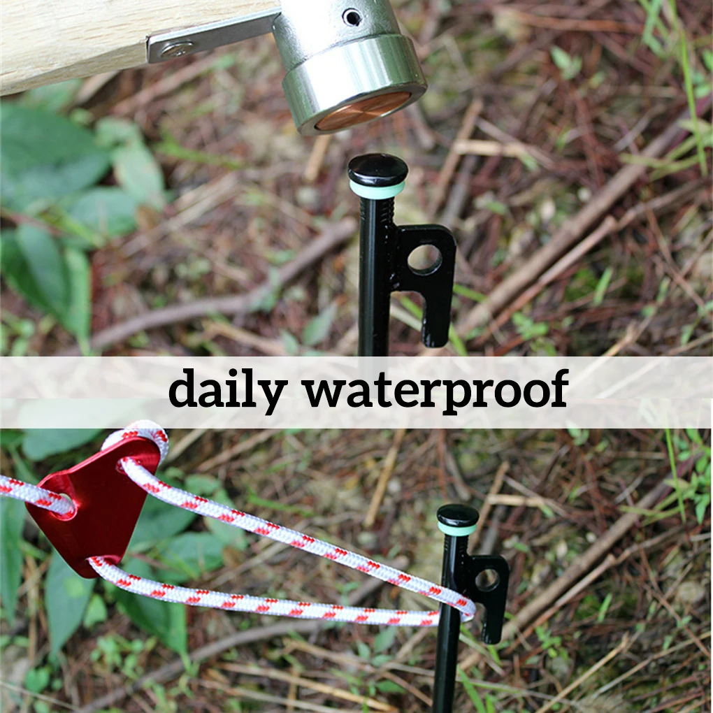 

Палатка, стальная, сверхпрочная стойка, портативный Кемпинг, металлическая палатка с шипами, погодозащищенное Уличное оборудование, аксесс...