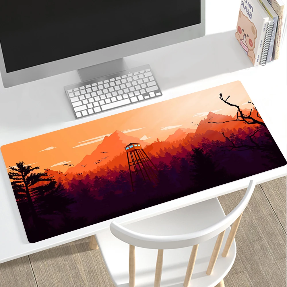 

Deep Forest Firewatch Gaming Mousepad Game Large Mouse Pad Gamer Computer Desk Best Mat Notbook Mousemat Podkladka Pod Mysz