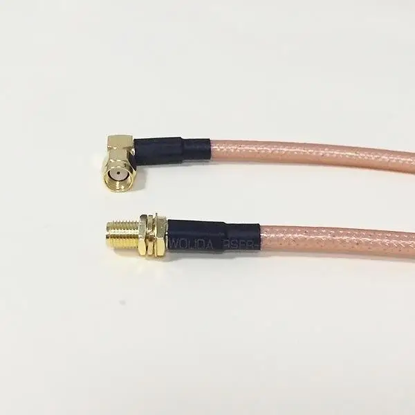 Wi-Fi-кабель для антенны штекер под прямым углом женский разъем Радиочастотный
