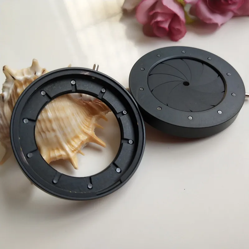 

20pcs 1-29mm Amplifying Diameter Metal Zoom Adjustable Optical Iris Diaphragm Aperture Condenser for Digital Camera Microscope