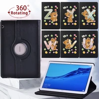 tablet case for huawei mediapad t5 10 10 1 incht3 10 9 6 inch 360 rotating anti drop cover case free stylus