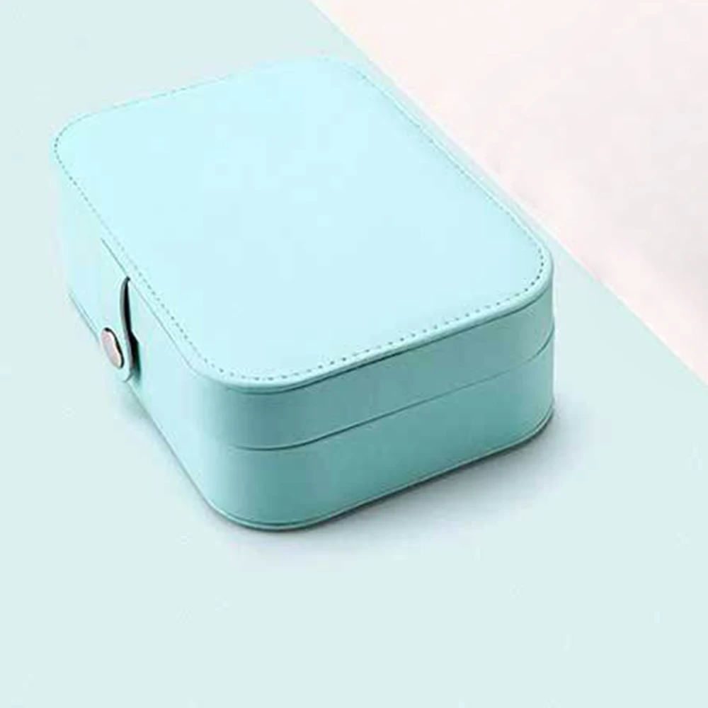 High Grade Ring Jewellery Storage Box Portable Carrying Case Jewelry Box Ear Nail Ring Earring Jewelry Receiving Box