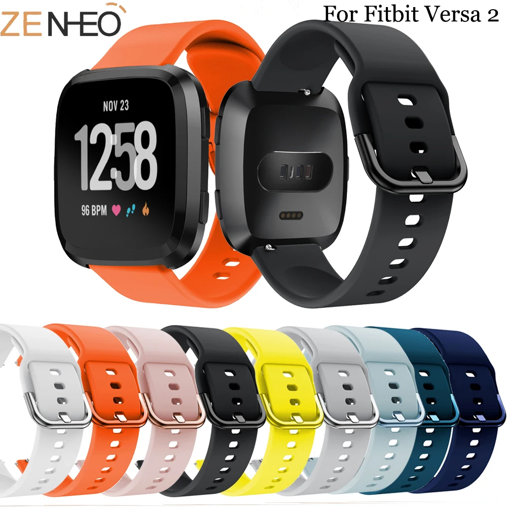 

Replacement Band For Original Fitbit Versa/Versa 2 Soft Silicone sport Wrist Accessories Watch Strap For Fitbit Versa 2