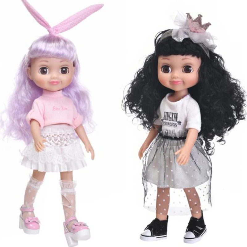 

Many different styles 16 inch vinyl girl reborn American baby doll cartoon dress up princess doll children toys gift