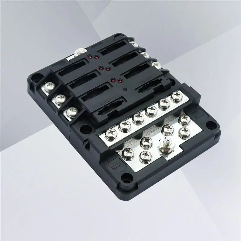 1 шт. 6 способов 100 А 32 в держатель предохранителя винтового типа 12P шина для лодки