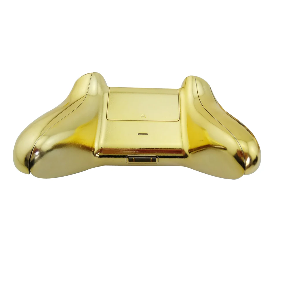 5 комплектов Золотой хром полный корпус беспроводной игровой контроллер чехол с