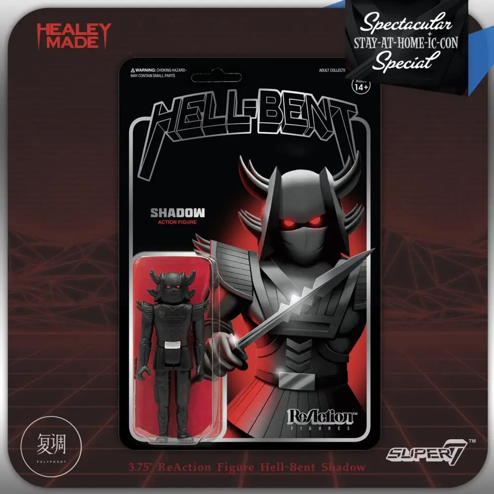 

Super7 Healeymade Hellbent Fiend Shadow Action Figure 3.75inch Collectible figurines Halloween Gift Horror Toys for boy