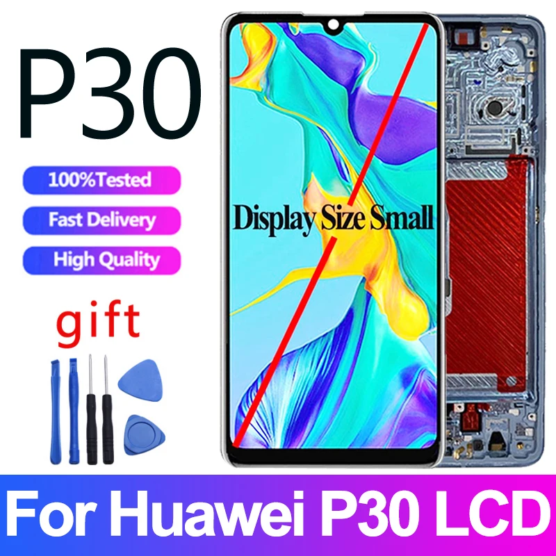 

Оригинальный ЖК-дисплей для Huawei P30, цифровой преобразователь сенсорного экрана в сборе