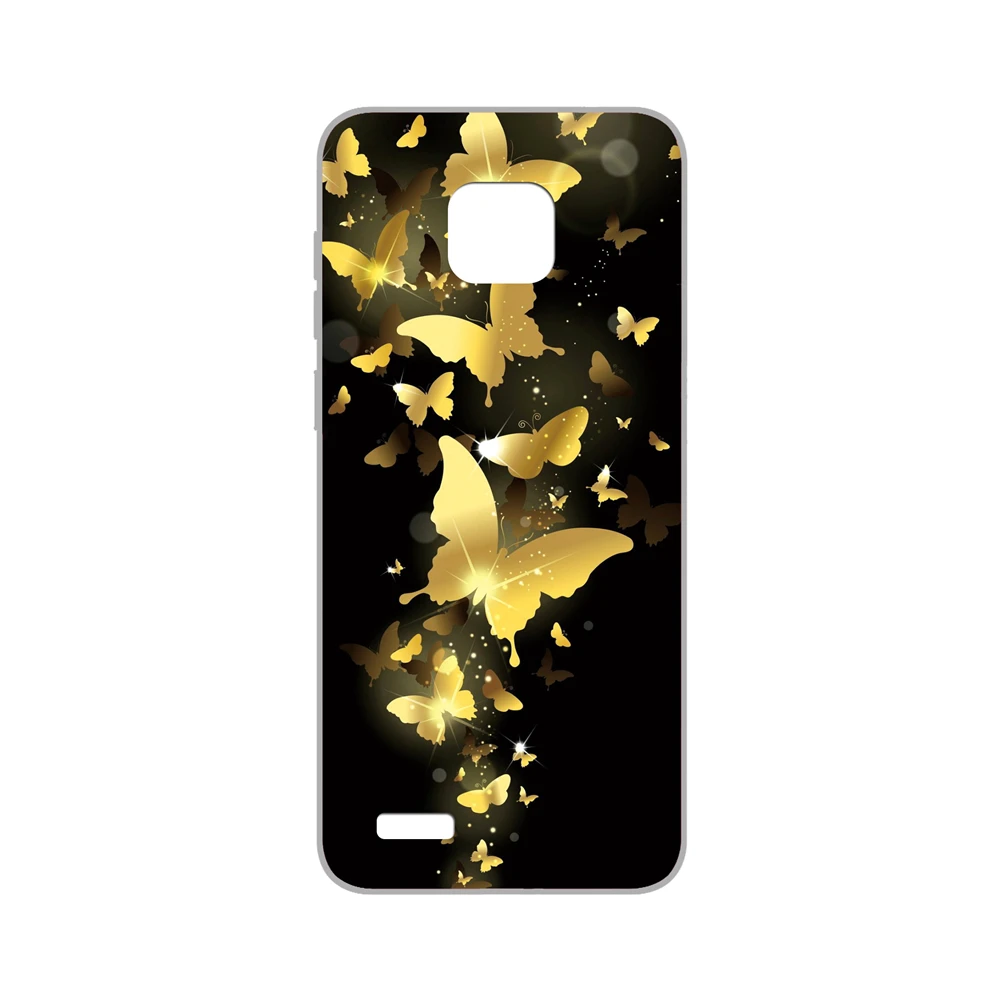 41 GUCOON Silicone Cover for Ulefone Note 7 S11 6.1inch Case Soft TPU Protective Phone Case Cartoon Wolf Flower Cat Bumper Shell - Цвет: 41