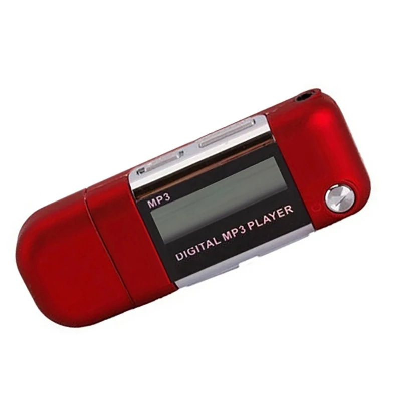 Mp3-плеер 4 Гб U-диск музыкальный плеер поддерживает заменяемую батарею AAA запись |