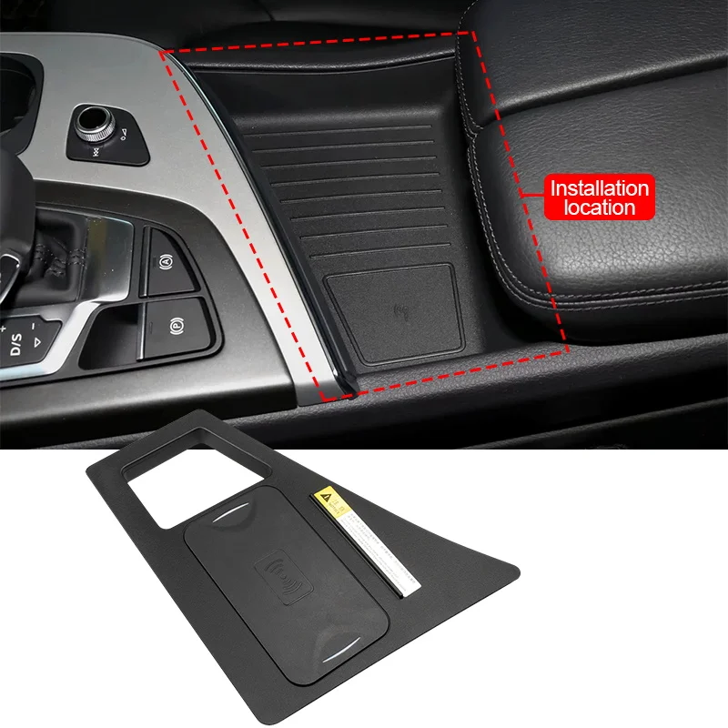 Автомобильное беспроводное зарядное устройство QI 10 Вт аксессуары для