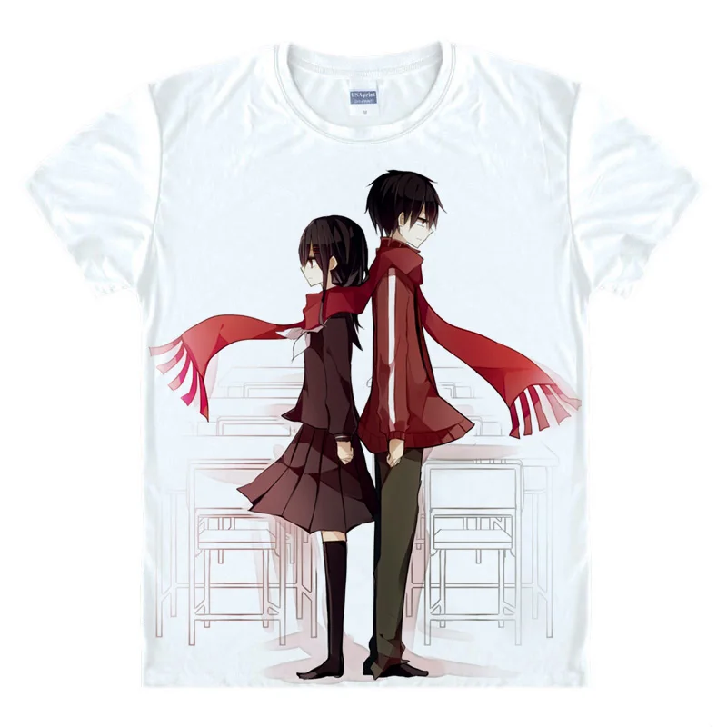 Kagerou Project Kido футболка с принтом Мужские Забавные футболки Аниме Модные топы Seto