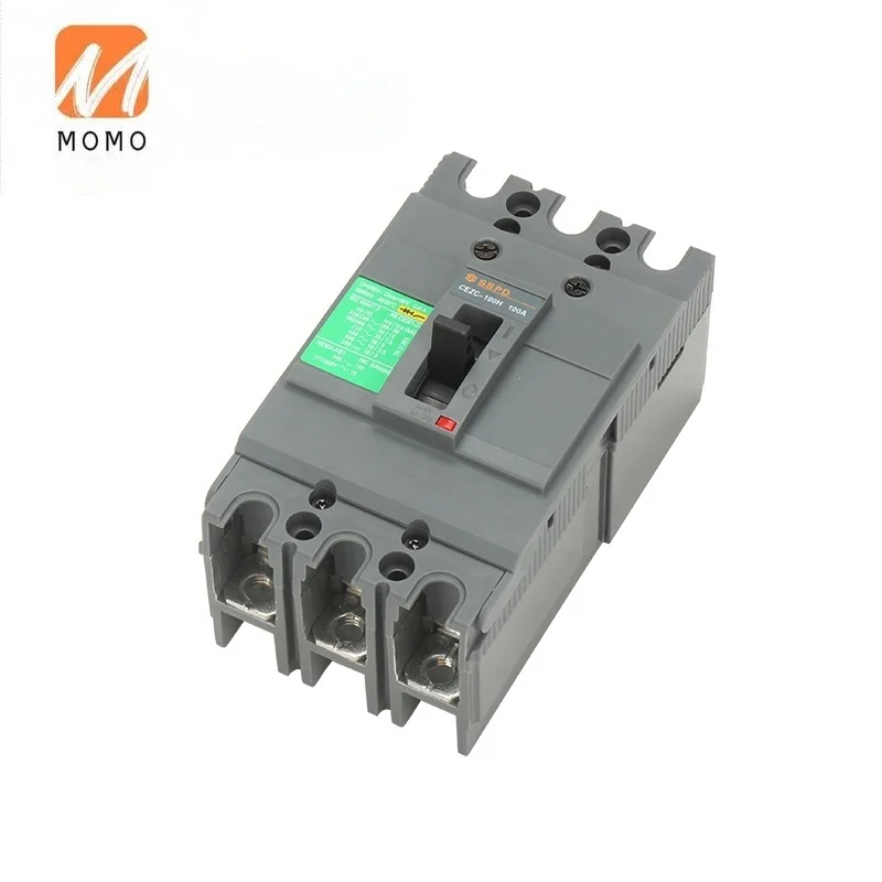 

100 MCCB 3P molded case circuit breaker with 15A 16A 20A 25A 30A 32A 40A 45A 50A 60A 63A 75A 80A 100A