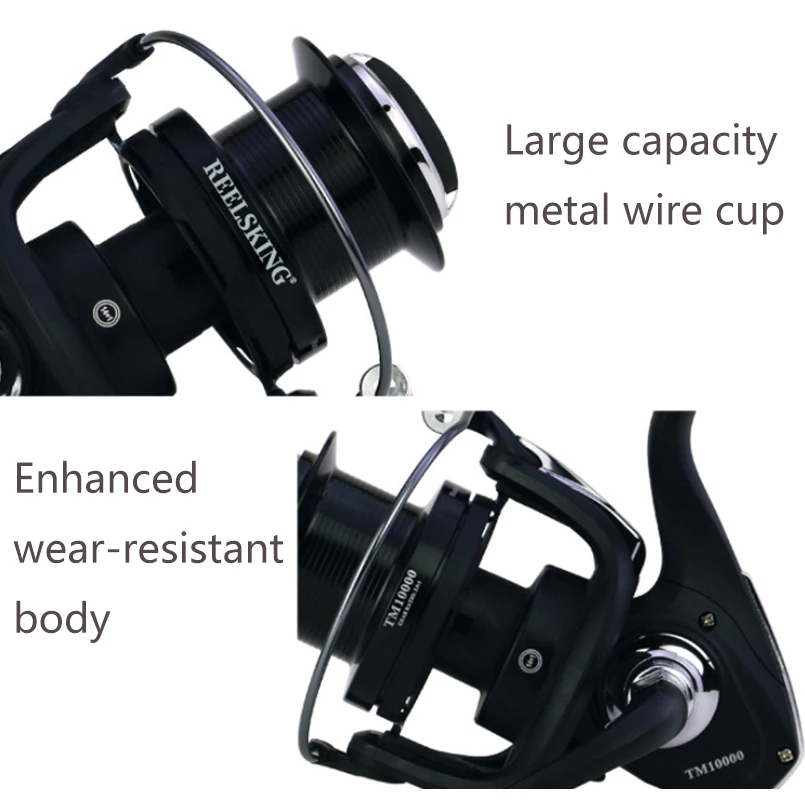 Новая рыболовная спиннинговая катушка с морской водой Рыболовная для карпа