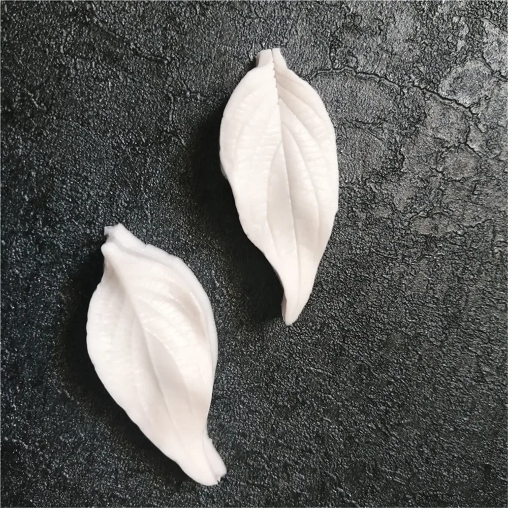 Resin Concrete Molds Hibiscus Flower Leaf Patterns Press Stampi In Silicone Designer DIY Epoksi Silikon Kalip Mold