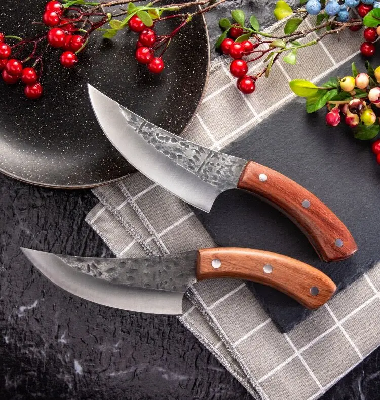 Кованый нож cocina для скрепления рыбы нарезанный полностью Тан ручной работы