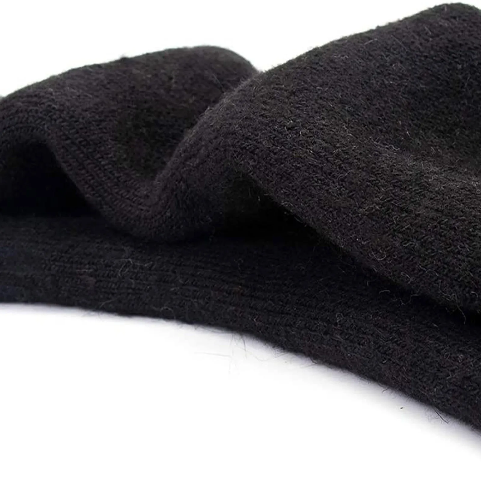 

Solid Color Cotton Socks Autumn/winter Warm Women's Socks Soft Comfortable Knitted Girls Casual Socks Middle Long Female