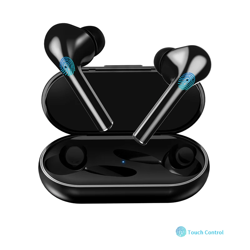 TWS True беспроводные двойные наушники Bluetooth сенсорная гарнитура с басовым звуком