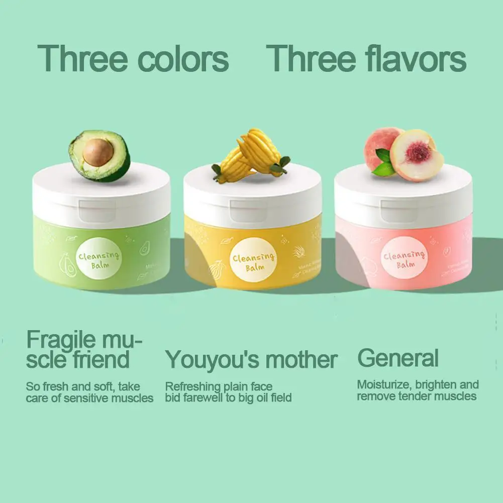 

Avocado Cleansing Cleansing Balm Gentle And Deep Cleansing To Remove Blackheads And Lazy Makeup Remover