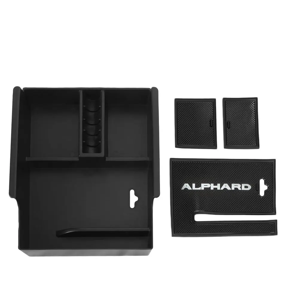 Нескользящий Автомобильный Центральный поддон для хранения подлокотник