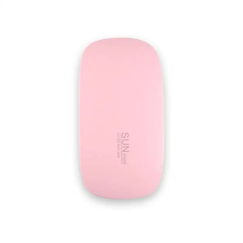 

2Color Portable 6W Mini UV LED Lamp Nail Dryer Machine Micro USB Charging Gel Polish Curing Machine Home Use Nail Art Tool