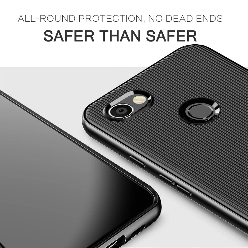 Силиконовый чехол для телефона Google Pixel 3a XL с защитой от падения защитный бампер