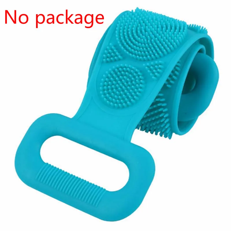 

Bath Shower Silicone Body Brush Bath Belt Exfoliating Back Brush Belt Wash Clean Bath Scrub Belt