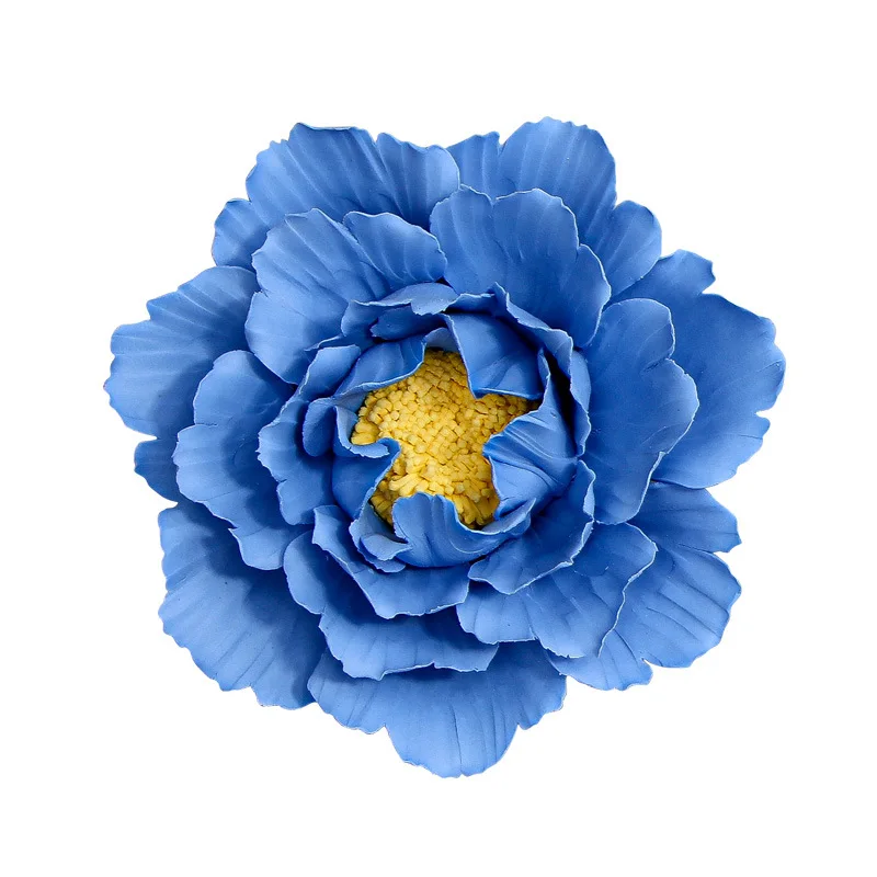 

1PCS Ceramic flower wall hangings three-dimensional peony flower wall decoration living room background wall decoration pendant