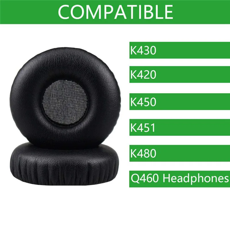 55mm Replacement Earpads Ear Pad Cushion Cover Fit For AKG k420 k450 K430 Q460 Headphone Repair Parts Lasting Comfort | Электроника