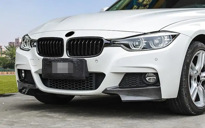 Задний спойлер для F30 F35 2012-2017 BMW 3 серии 320i ABS задний бампер диффузор Защита |