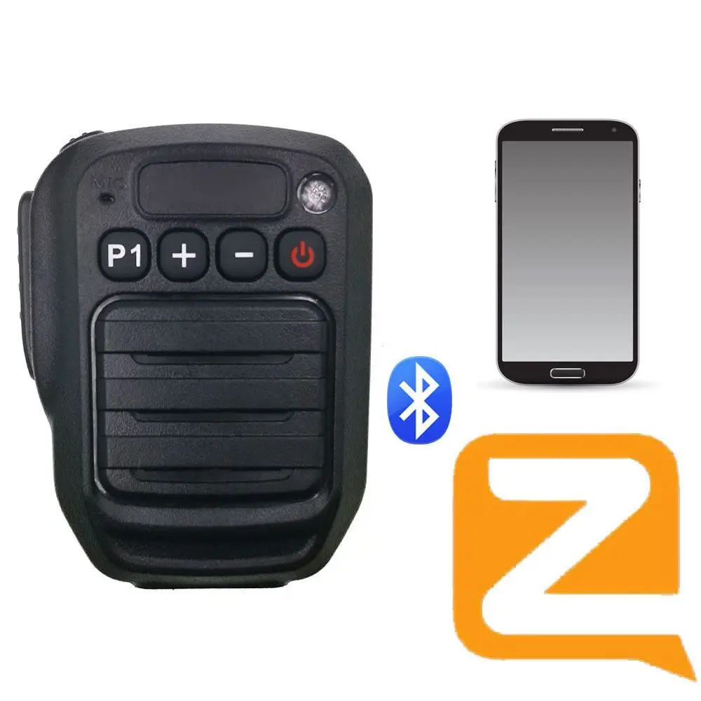 

Металлический микрофон для zello radio Bluetooth