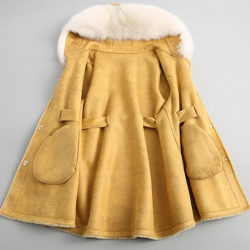 Пальто из натуральной овечьей шерсти сезон осень-зима 2020 шерстяные куртки