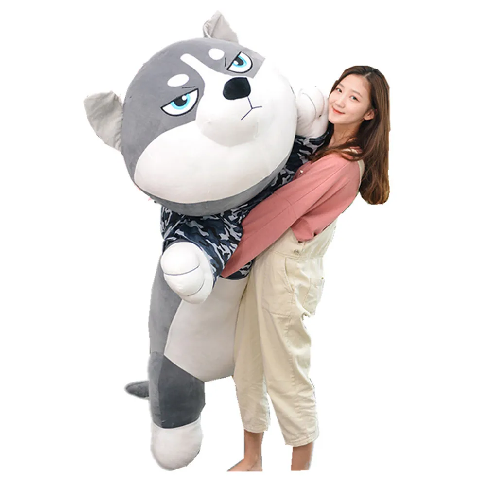 Fancytrader 78 ''JUMBO Cuddly мягкая аниме гигантская плюшевая игрушка хаски мультяшная