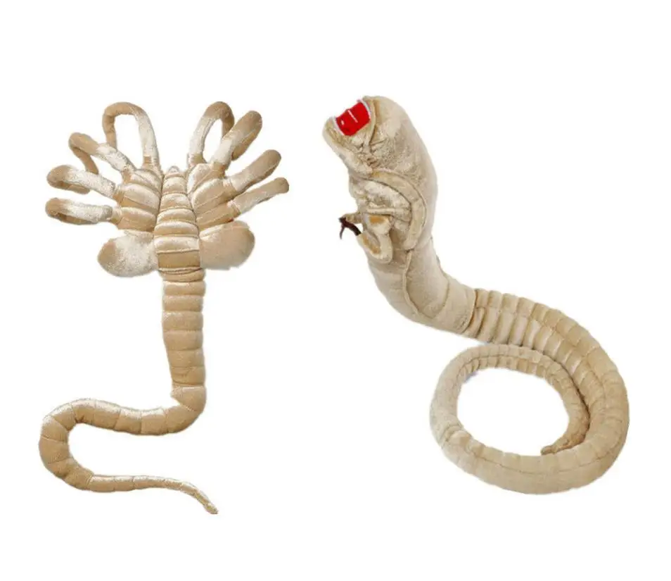 2 шт. Alien Chestburster & Facehugger плюшевые куклы мягкие игрушки в виде животных|Персонажи