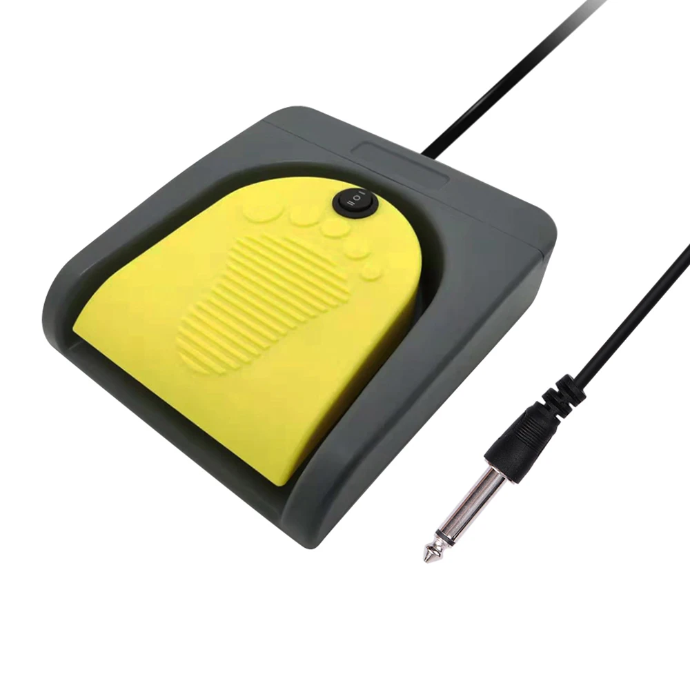 Электронный музыкальный инструмент ножной Педальный переключатель с кабелем 6 35