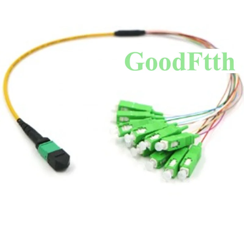 Patch Cord Patchcord MPO-SC APC SM  12 cores Distribution 0.9mm GoodFtth 1-15m