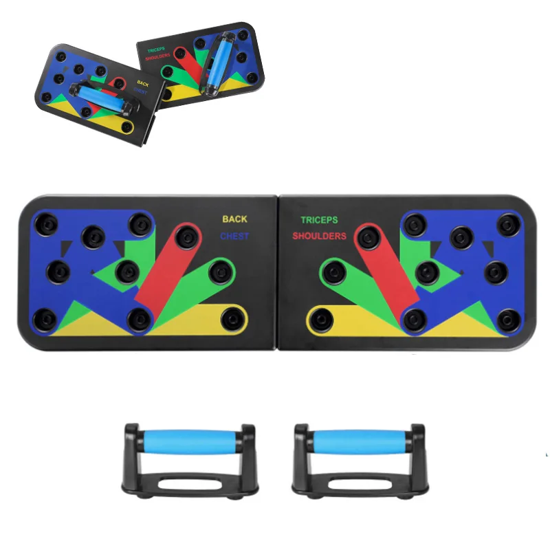 9 в 1 пуш-ап стойку доска Тренировка мышц живота спортивные домашний Для мужчин