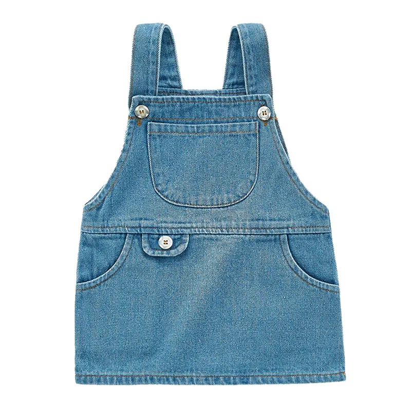 

Джинсовое платье на бретельках, для девочек 0-2 лет