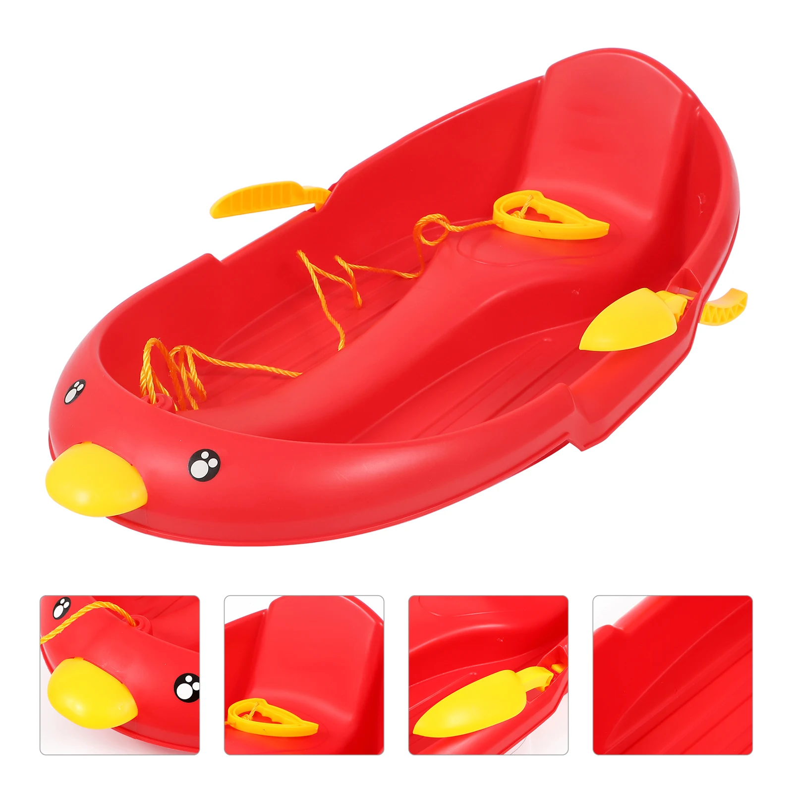 

1PC Outdoor Snow Sled Grass Board Multipurpose Skating Board Children Sleigh Car Thickened Wear-Resisting Sand Board Snowboard