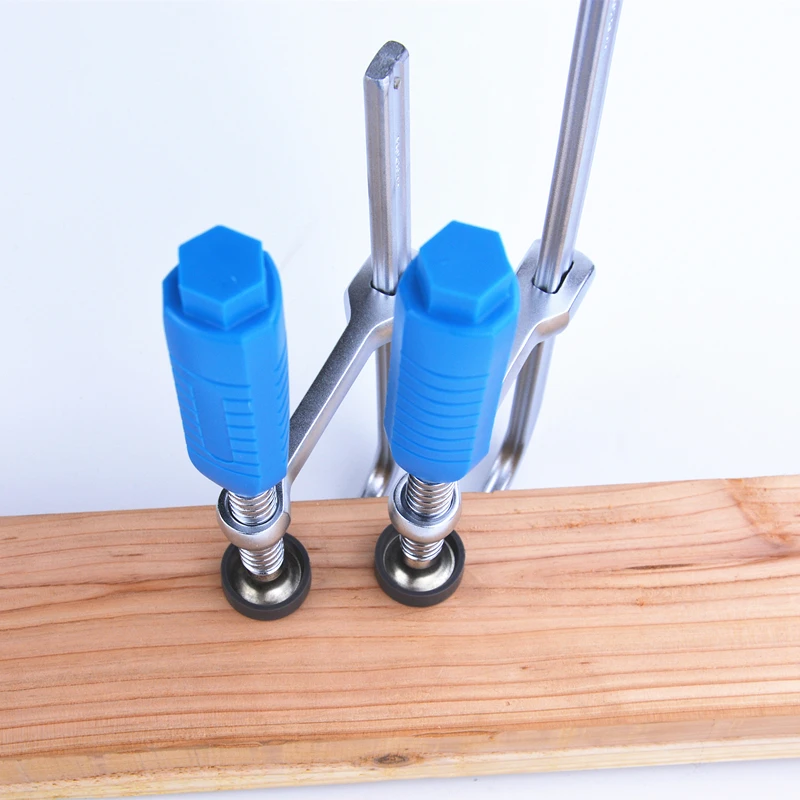 

High quality Woodworking clamp Wood Working Clip Kit Spreader High Carbon Steel Forging G Fixture Heavy Folder Hand tool